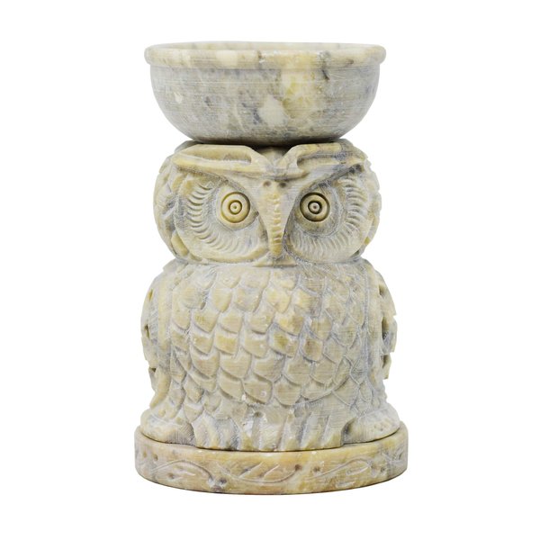 Hashcart Essential Oil Burner, Scented Wax Melt Warmer - Aromatherapy Aroma Oil Diffuser, Decorative Tealight Candle Holder for Home, Spa, Office