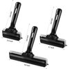 3 Pack Brayer Rollers for Crafting, Vinyl Rubber Roller Brayers, Printmaking Brayer Rollers for Cricut Maker, Gluing, Printing, Inking and Stamping(Black)