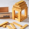 KAPLA 40 Squares Yellow - Wooden Construction Set - 40 Yellow Colored Building Planks - for Ages 3+