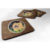 Carolines Treasures Cairn Terrier Foam Coaster Set of 4 3 1/2 x 3 1/2 multicolor