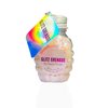 Neva Nude Face and Body Glitter Keychain - Holographic and Blacklight Reactive Chunky Glitter in Aloe for Festivals, Raves, and More | Cosmetic Grade (Lucid Dreams White Iridescent Glitz Grenade)