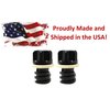 JSP Manufacturing Cooler Drain Plug & Gasket Assembly Compatible with Yeti, RTIC, ORCA, OVO, Bird Dog Coolers 70QT 110QT (2 Drain Plugs)