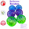 Bonka Bird Toys 2012 Pk6 Lattice Balls Foot Talon Bird Toys for pet Parrot, Bird, cat.