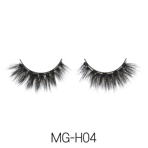 Laflare 3D Magnetic Eyelashes, Natural Looking, Reusable, Ultra Strength Faux Mink Lashes (H04)