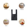 Kitchen Garbage Bags and Black Trash Bag, 100 Counts 4 Gallon 45x60Cm Kitchen Trash Bags with Handles for Bathroom Trash Bags, Small Trash Bags, Contractor Bags (100pcs Black 45x60CM)
