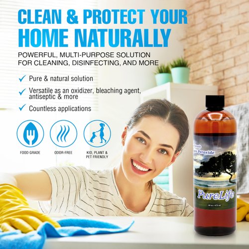 12% Hydrogen Peroxide Food Grade (34 Oz)