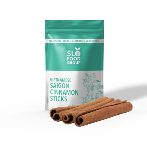 Slofoodgroup Saigon Cinnamon Sticks, Cinnamon Quills from Vietnam for Cooking and Baking (8 ounce)
