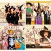 Wizard Birthday Party Supplies Wizard Backdrop Banners, 6 x 3.6 ft Happy Birthday Party Supplies Witch Birthday Party Backdrop for Halloween Boys Girls Birthday Decoration, Indoors and Outdoors