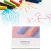 Art Paper, 3.9x3.9in Oil Pastel Paper Pad Easy Coloring Thick Glossy Pure Wood Pulp High Adhesion for Watercolor