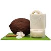 Soap Mogul Coconut Soap Bar with Loofah for Dry, sensitive skin and whole body.