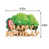 Archery Birthday Party Decorations Bow Arrow Hunting Party Supplies Includes Archery HAPPY BIRTHDAY Banner Cake Topper Cupcake Toppers Balloons for Archery Theme Party Hunting Birthday Decorations