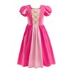 Dressy Daisy Little Girls Cotton Princess Dress Up Clothes for Halloween Birthday Party Everyday Outfit Size 8, Hot Pink