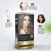 Herbishh Hair Color Shampoo for Gray Hair – Magic Hair Dye Shampoo – Colors Hair in Minutes–Long Lasting–500 Ml–3-In-1 Hair Color–Ammonia-Free | Herbishh (Chestnut Brown)