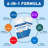 Uarcool Lactoferrin Supplement 1200mg for Healthy Immune Support-Gluten-Free, Vegetarian - 60 Softgels