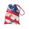 GK Gymnastics Grip Bag for Girls & Women Simone Biles (Red, White & Blue) | Holds Leotards, Gymnast Gear & Ballet Shoes