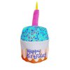 ROYALTY ESSENTIALS Pet Dog Birthday Cake Cupcake Plush Squeaker Toy Dog Cat Supplies Gifts Gift (Birthday Cake)
