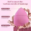 BEAKEY Super Soft Makeup Sponge Set of 6, Makeup Sponges for Foundation, Liquid, Cream and Powder, Pink Beauty Sponge for Blending, 0 Latex Blender