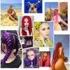 Purple Braiding Hair Pre Stretched 32inch 3 Packs Braiding hair Extensions Synthetic Crochet Braids, Hot Water Setting Professional Soft Yaki Texture. (32inch(3Packs),Purple#)
