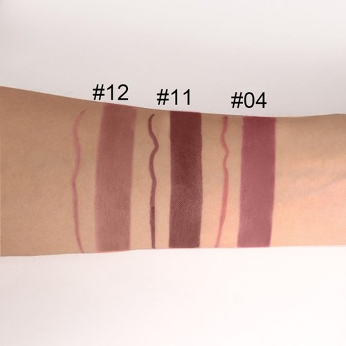 evpct 3Pcs Chestnut Nude Brown Matte Lip Liner and Lipstick Combo Set Kit for Women DNM Antique Rose Magic Lipstick 24 Hours Original Lip Liner Makeup Stain Long Lasting Waterproof Smudge Proof labial