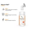 Fixderma 2% Vitamin C Foaming Face Cleanser with Brush, Face wash for Women & Men, Foaming Cleanser for skin tone, Reduces fine lines & wrinkles, Exfoliates the skin - 3.38 FL. OZ
