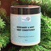 Rosemary Mint Deep Conditioner Infused Biotin - Conditioner Treatment for Split Ends and Dry Hair, Deep Moisture, 8oz