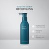 AYUNCHE Refreshing Shampoo for Oily Scalp, 11.8oz Purifying & Cool Down | Powerful Cooling & Deep Cleansing | Anti-Dandruff Shampoo | Korean Salon Brand