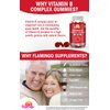 Sugar Free Vitamin B Complex Gummies - Vitamin B12, B7, B6, B3 (Niacin), B5, B8, B9 (Folate)- Third Party Tested- Prenatal, Vegan Diet, Older Adults - B Complex Vitamin Supplement- Two Month Supply