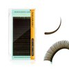 NAGARAKU Natural Brown Color Eyelash Extensions 0.07mm C curl 7-15mm Mix Tray Individual Lashes Classic Faux Mink Volume 20 rows Soft Eyelash Supplies