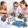 STEM 12-in-1 Education Solar Robot Toys for Boys Ages 8-13, DIY STEM Building Science Kit Birthday Gifts for Kids 8 9 10 11 12 13 14 Years Old, Solar Powered by The Sun