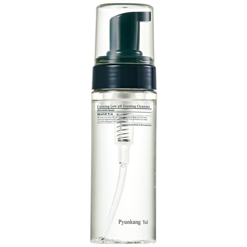 Pyunkang Yul Calming Low pH Foaming Cleanser | Daily Face Wash & Makeup Remover with Tea Tree, Centella Asiatica, 5 Hyaluronic Acids that Removes Dead Skin Cells, Hydrates Skin - 150ml 5.07 Fl.Oz.