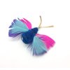 Cat Toy Teaser Wand Refill - Butterfly Katfly Blue Teaser Attachment