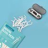 Adult Floss Stick, Floss Picks, 100 pcs per Bag, Comes with a Carrying case for 10 flossing Sticks, The Threads are Made of Special Material for Dental Floss，2 Bags = 200 pcs.