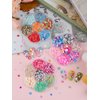 Easter Nail Art Sequins, Kalolary 3D Rabbits, Carrots, Eggs, Chicks, Flowers Shape Polymer Clay Slices for Acrylic Nails Design Easter Party Decor（3 Boxes）
