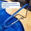 Pool Railing Handrail Comfort Covers 4-Feet Zippered Designed Neoprene Hand Grip Rail Nonslip Cover for Above Ground & Inground Pool Ladder Hand Rail (Royal Blue(1)