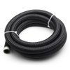 Autoutfit 16AN Hose Fuel line, Nylon Braided CPE Rubber Oil Cooling Line(Not for E85), 5 Feet