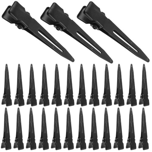 50pcs 1.75 Inches Alligator Hair Clips Metal Duck Bill Hairclips Single Prong Curl Clips Hairpins...