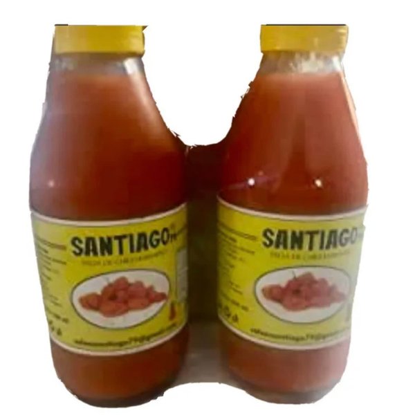 SAN Pedro Hot Sauce Habanero Peppers From Mexico 8.5oz 2 Glass Bottles Sealed