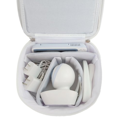 for Hello Baby Monitor Travel Bag, Also for VTech, VTimes, OKAIDI, iFamily, ANMEATE, Babysense, Eufy Baby Monitors (Less Than 7")