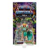Masters of the Universe Mattel Origins Turtles of Grayskull Action Figure & Accessories, Teela Collectible Toy with 16 Joints, TMNT & Motu Crossover
