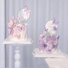 AUOCATTAIL 20 Pcs Butterfly Cake Topper 3D Pink & Purple Butterfly Cupcake Topper for Girls Women Happy Birthday Cake Wedding Party Food Decorations Supplies