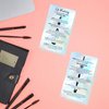 Lip Blush Aftercare Instructions Card | 50 Pack | 2x3.5" inches Business Card Size | Lip Glow Lip Blush PMU Lip Tint Lip Tattoo | Holographic Design