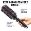 Ergo Super Gentle Round Brush for Blow Out - Salon Quality Hair Brushes for Women - Roller Brush for Blow Drying - Wet and Dry Hair Styling - Volumizing Hair Care Blowout Brush - ERG43: 1.75"
