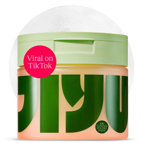 Toning Polish Pads - Korean Skincare for Dark Spots, Wrinkles & Dull Skin - Hydrating Facial Treatment with Snail Mucin, Niacinamide, Peptides & Centella - 100 Count