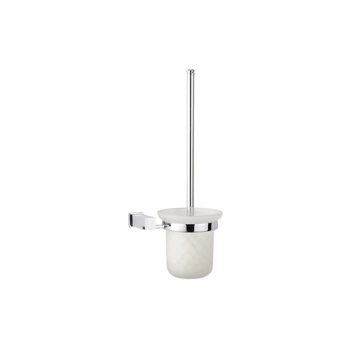 Dawn 8208.0 Square Series Toilet Brush and Glass Tumbler Holder