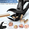 2024 Toenail Clippers for Thick Nails for Seniors, Popular Angled No Splash Self Collecting Fingernail with Catcher & 16mm Ultra Sharp Wide Jaw Nail Clippers for Men, Novelty Gifts for Men Women