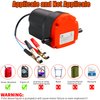 PLUMIA Oil Change Pump Extractor 12V 80W, Upgraded Diesel Fluid Scavenge Suction Oil Transfer Pump with Tube, Marine Oil Change Pump and Electric Oil Pump, For Boat Car Motorcycle ATV