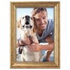 Malden International Designs 2177-57 Classic Wood Picture Frame, 5x7, Gold
