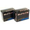 Sunlite Bicycle Tube 12-1/2 x 2-1/4 (1.75) Angled 70 Degree SCHRADER valve