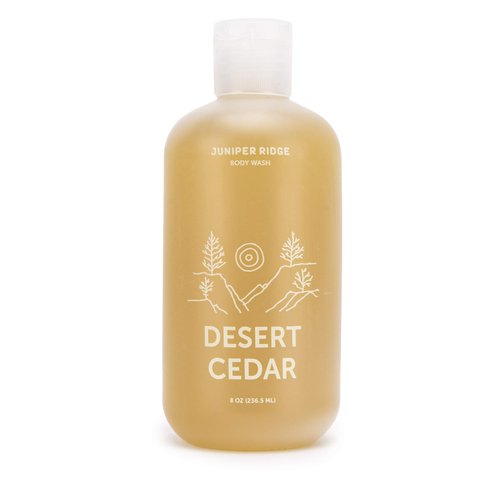 JUNIPER RIDGE Desert Cedar Body Wash - All-Purpose Liquid Castile Soap, Multi-Use Body Wash, Shampoo, Hand Wash, Face Wash, Clean, Vegan, Paraben Free, Preservative Free, 8 oz