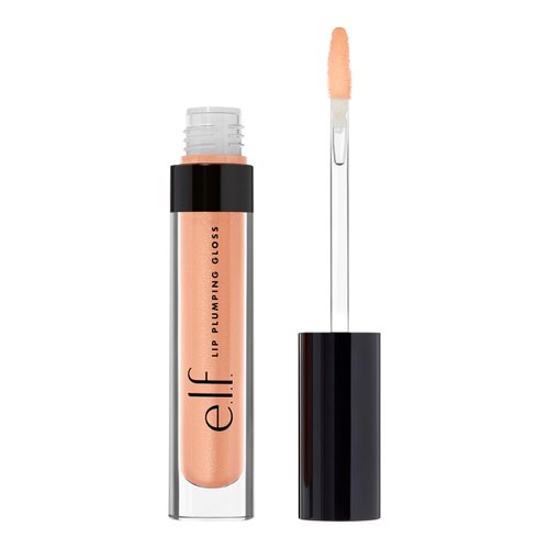 e.l.f., Lip Plumping Gloss, Hydrating, Nourishing, Invigorating, High-Shine, Plumps, Volumizes, Cools, Soothes, Champagne Glam, Shimmer, 0.09 Oz